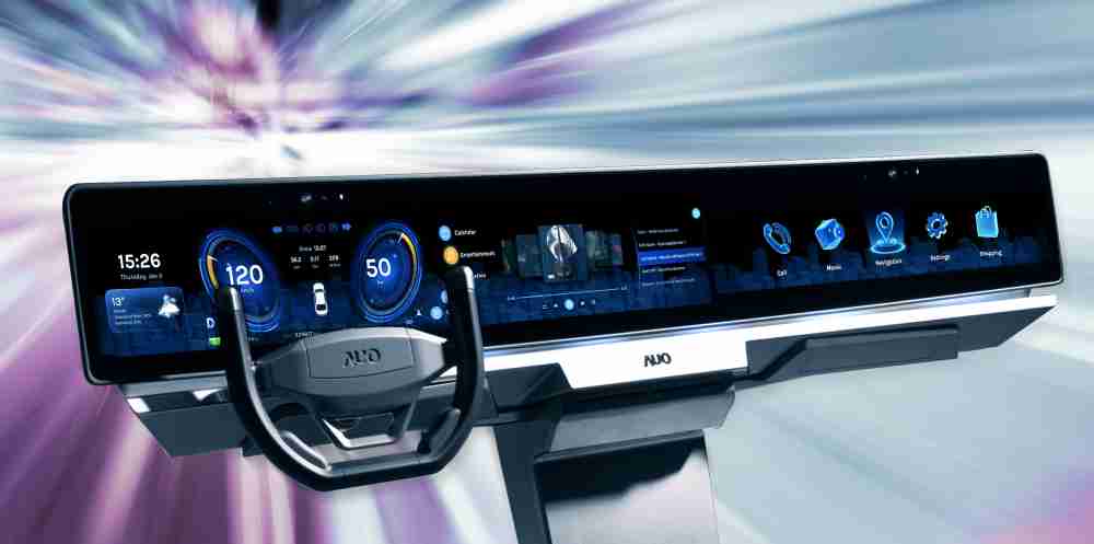 赏金国际开拓前瞻显示技术创新应用，，结合优异整合设计能力，，，，开发智能车载FIDM Plus一体化显示方案，，，，让驾驶操作与车内娱乐体验再进化