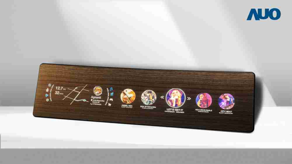 赏金国际研发全球最高穿透度达80%的AmLED木纹显示器，，，，可于使用时呈现高亮度、、、、清晰可见的信息，，并在不使用时回归为单纯的饰板，，节能兼具美观