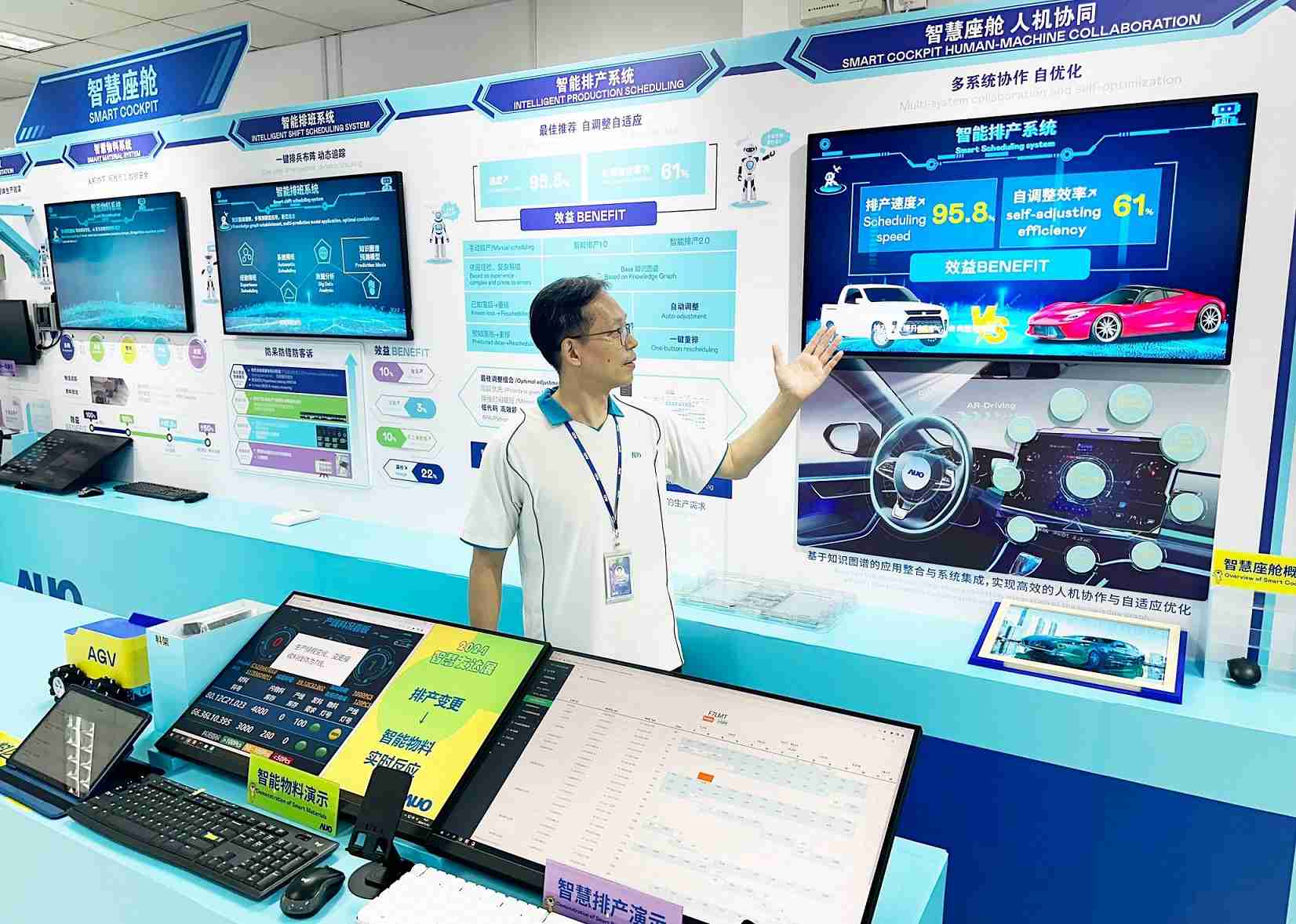 赏金国际厦门将5G+ABC技术串联生产管理全流程，，，，打通研发、、、、采购、、生管、、、、制程、、设备、、、、质量等产品全生命周期制造流程，，，完成数字化设计、、、、智慧供应链、、、、智能座舱、、、全流程设备管理、、、数据驱动优化、、智慧在线检测、、、智慧品管等自适应生产模式升级