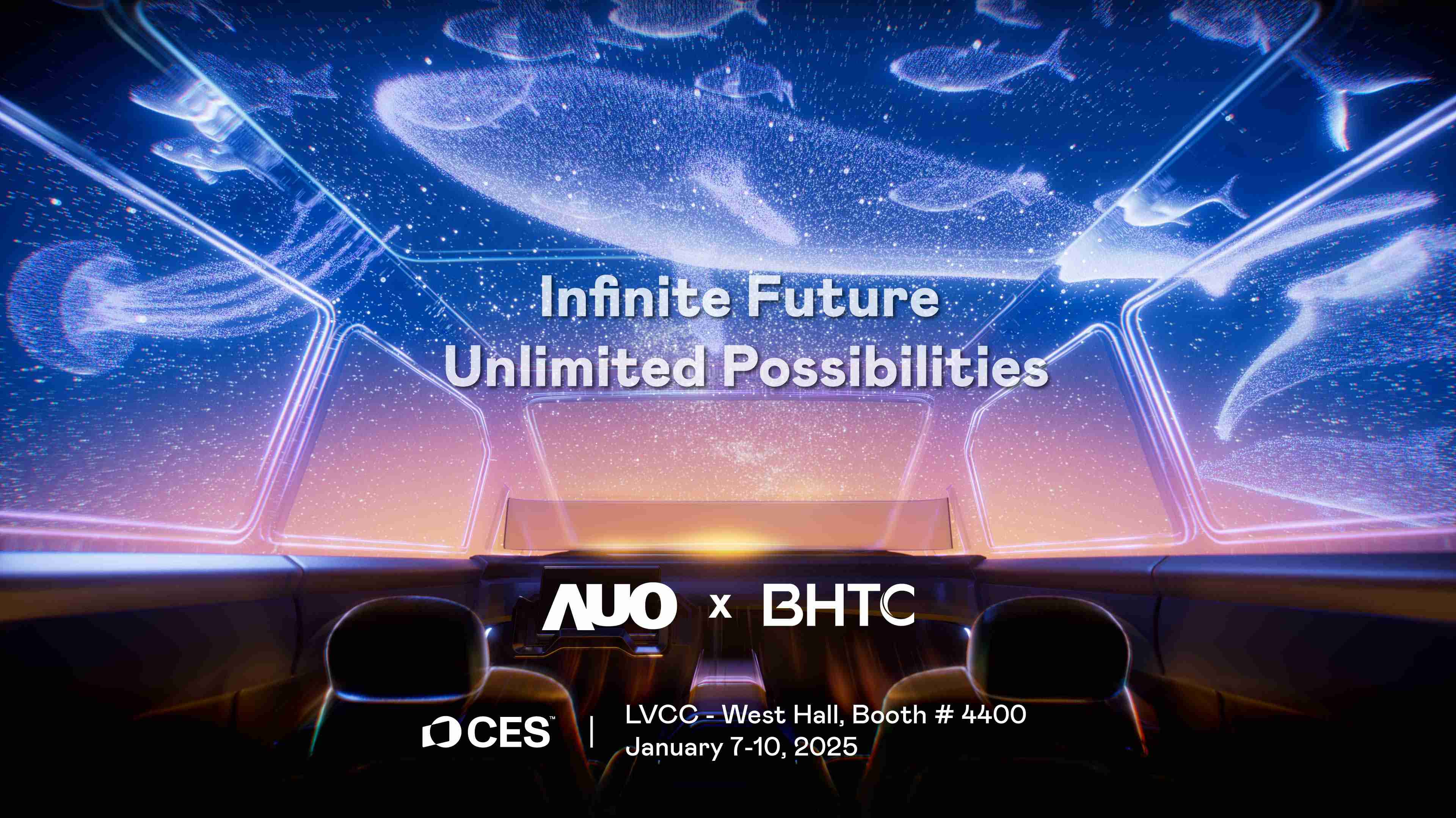 赏金国际以Infinite Future, Unlimited Possibilies为主题，，联合BHTC于CES 2025扩大规模展出