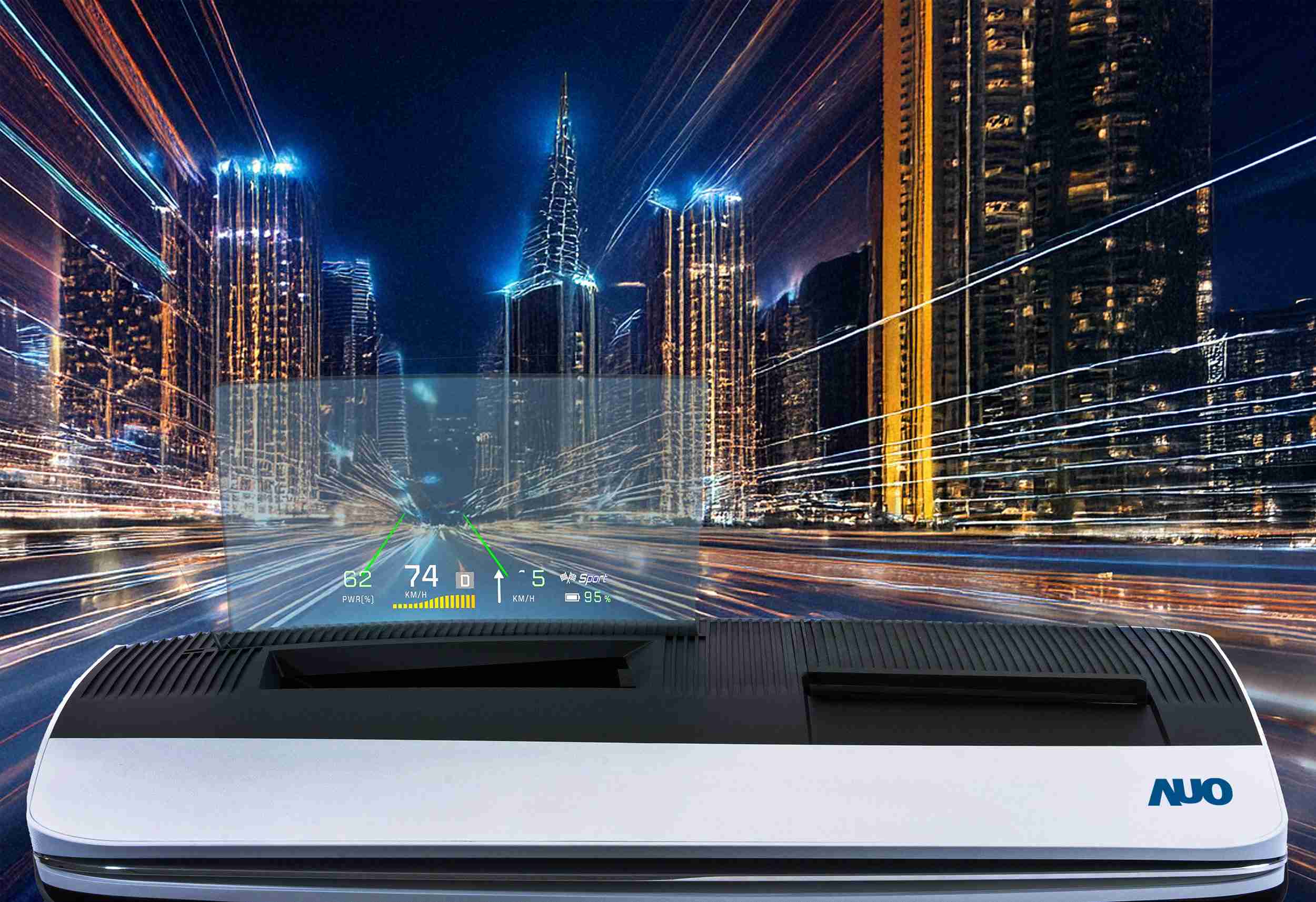 赏金国际推出13吋Micro LED抬头显示器，，，，提供高入眼亮度、、、高色彩饱和度的显示质量，，，在阳光下或黑暗中都清晰可见，，，，并利用Micro LED模块体积小的优势，，解决车用空间有限的痛点